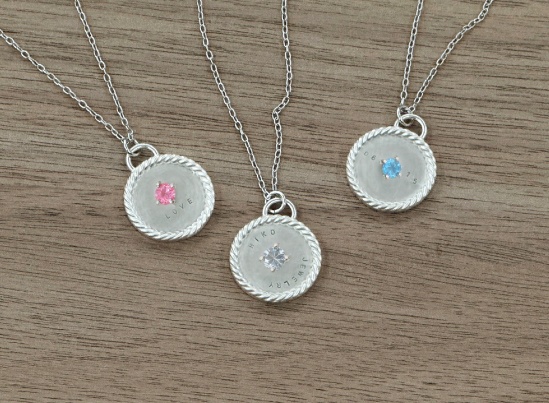 誕生石ペンダント制作