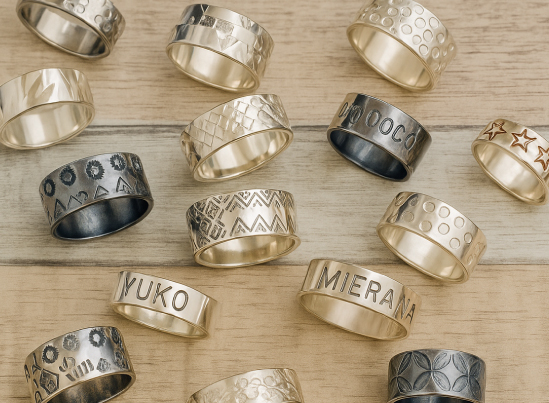 刻印リング制作