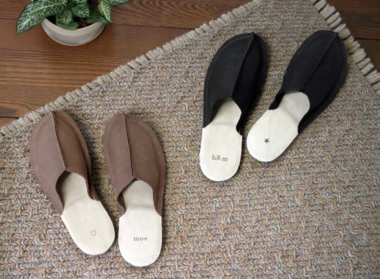 レザールームシューズ制作